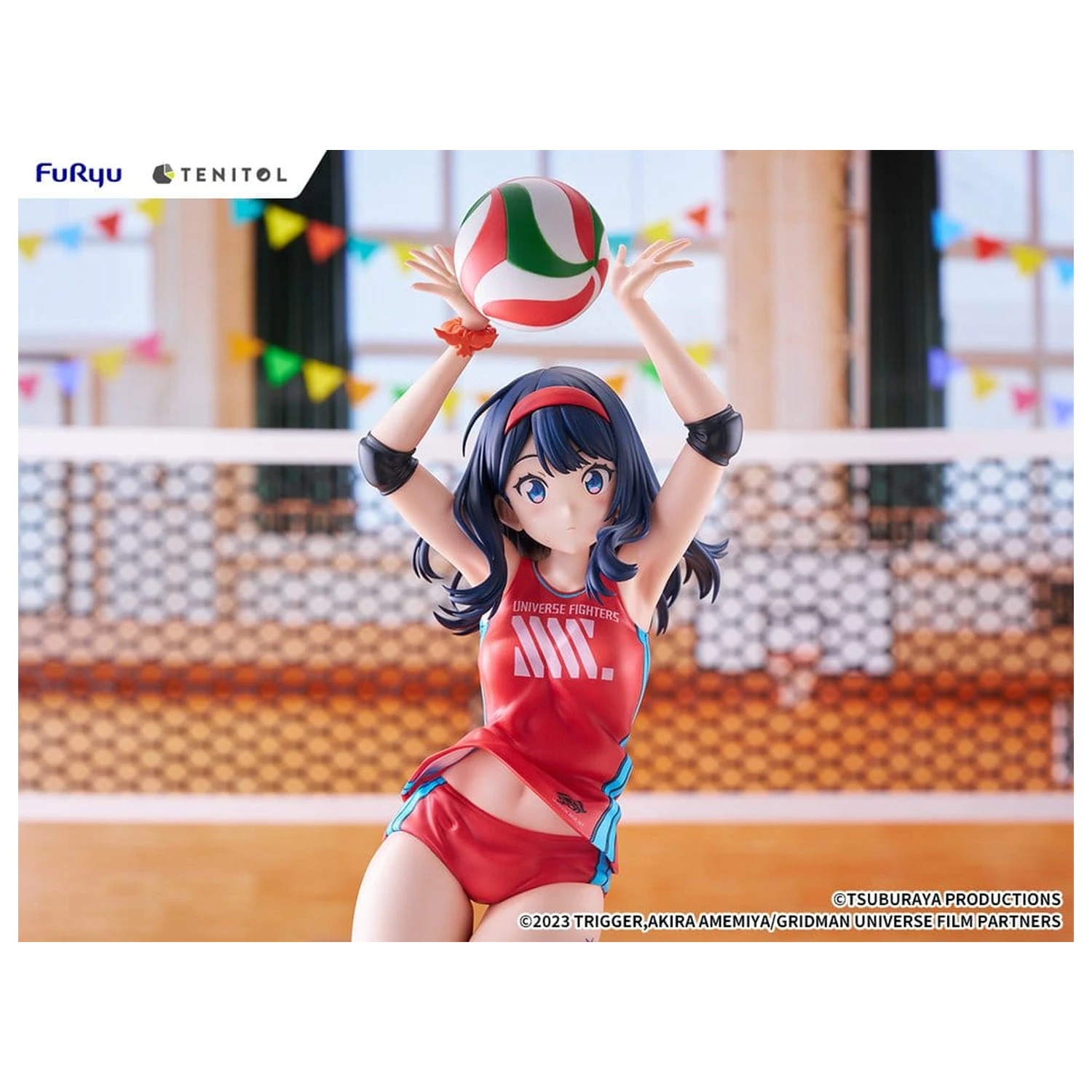 Gridman Universe Tenitol visoka PVC figura Rikka Takarada Sportswear Ver. 36 cm fotografija izdelka