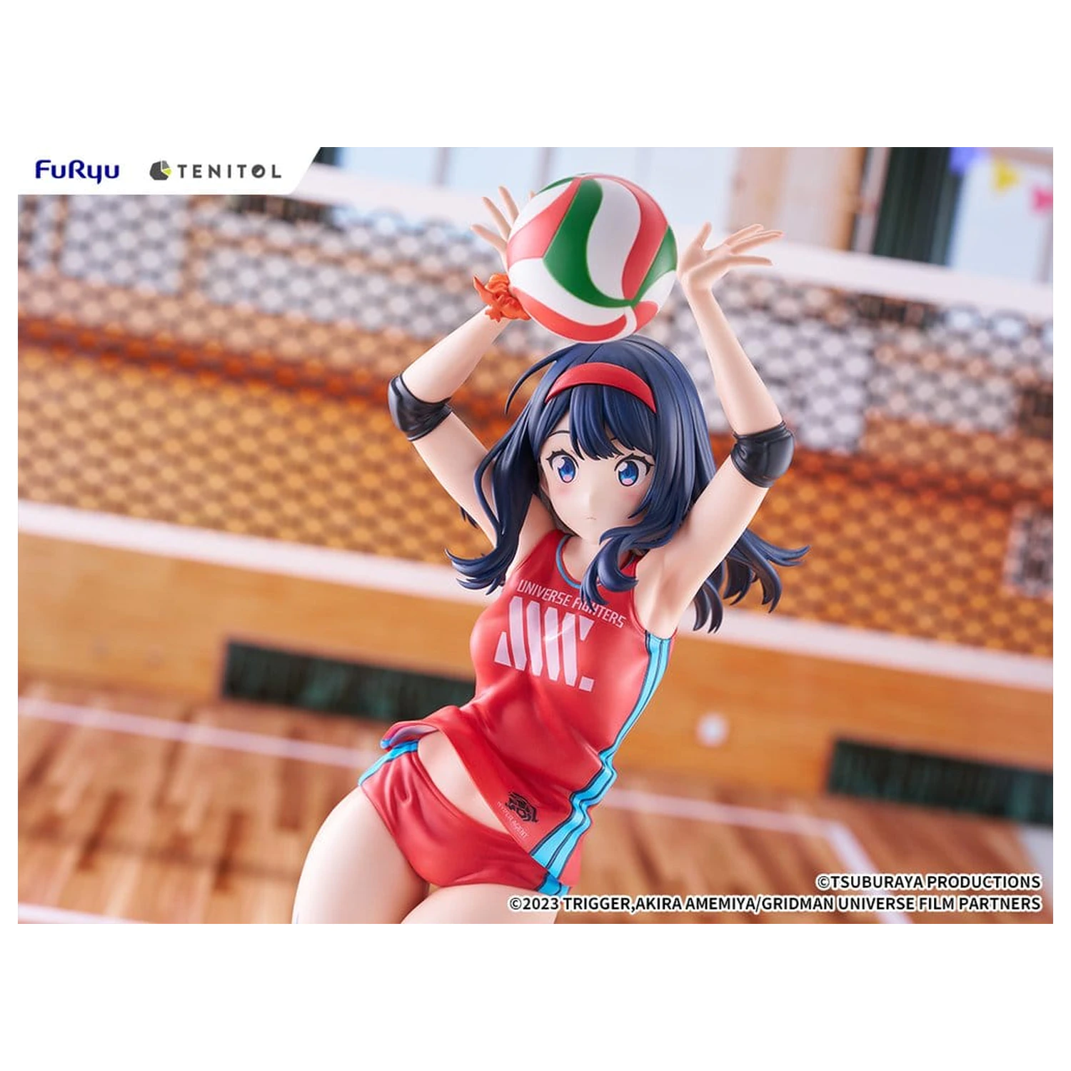 Gridman Universe Tenitol visoka PVC figura Rikka Takarada Sportswear Ver. 36 cm fotografija izdelka