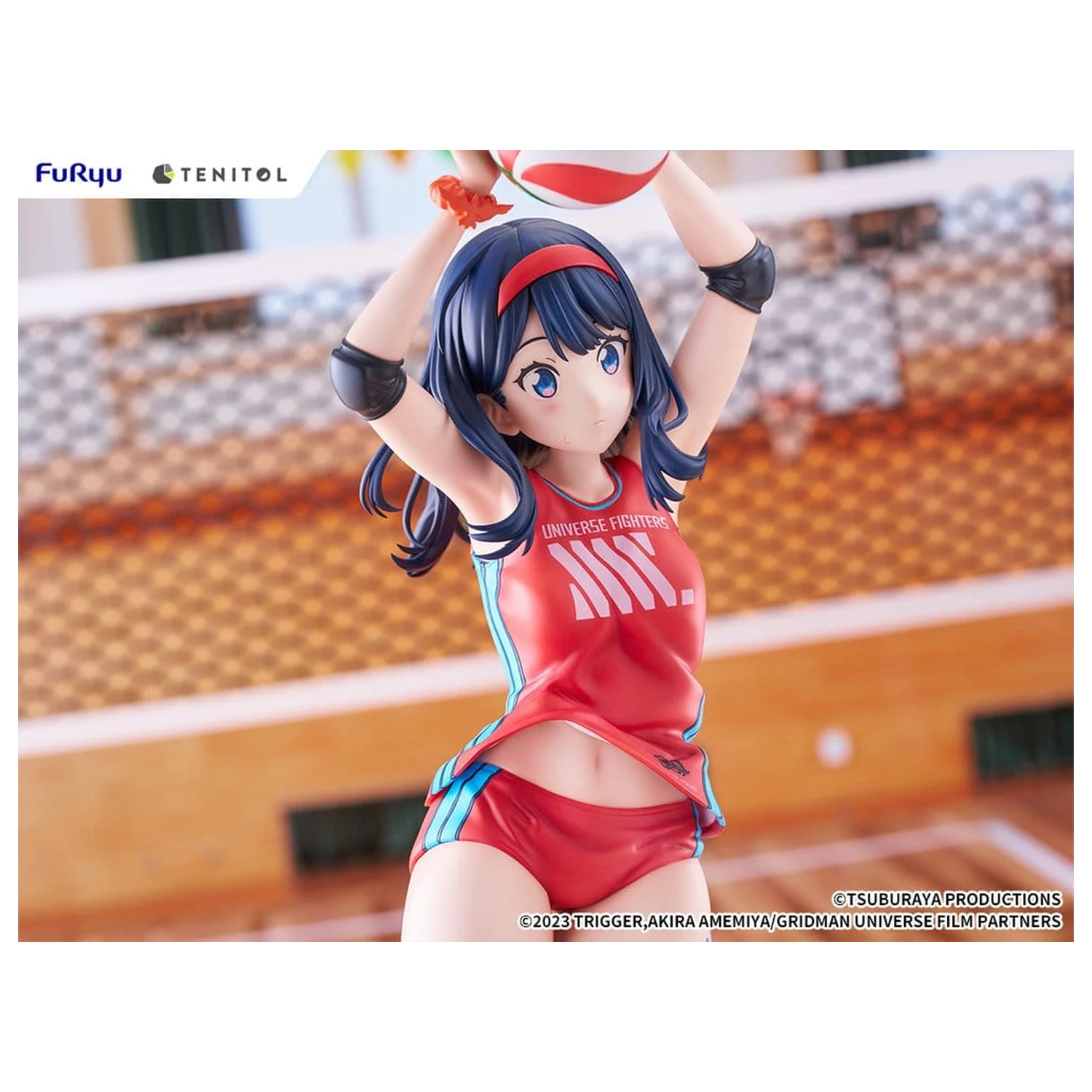 Gridman Universe Tenitol visoka PVC figura Rikka Takarada Sportswear Ver. 36 cm fotografija izdelka