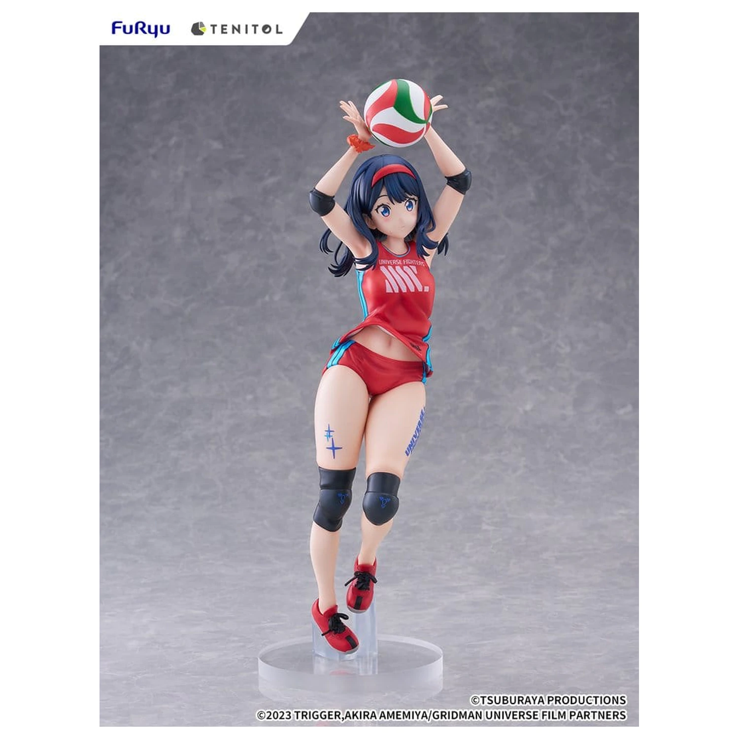 Gridman Universe Tenitol visoka PVC figura Rikka Takarada Sportswear Ver. 36 cm fotografija izdelka