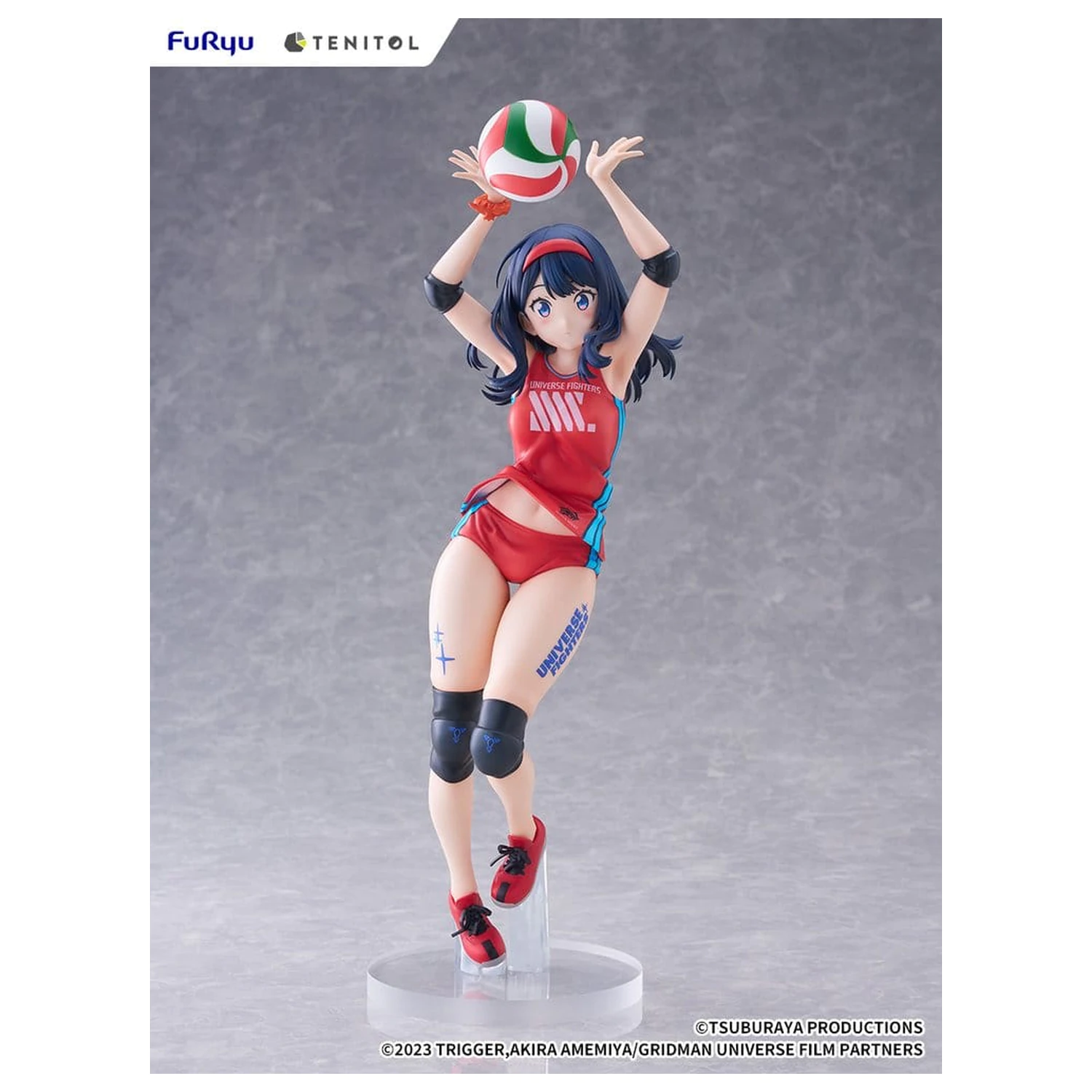Gridman Universe Tenitol visoka PVC figura Rikka Takarada Sportswear Ver. 36 cm fotografija izdelka