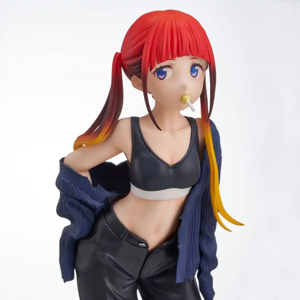 Gridman Universe Zozo Black Collection PVC Kip Chise Asukagawa 21 cm fotografija izdelka