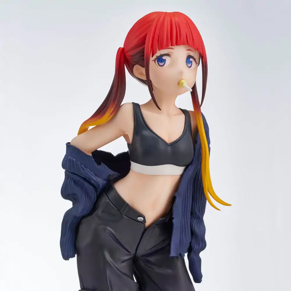 Gridman Universe Zozo Black Collection PVC Kip Chise Asukagawa 21 cm fotografija izdelka