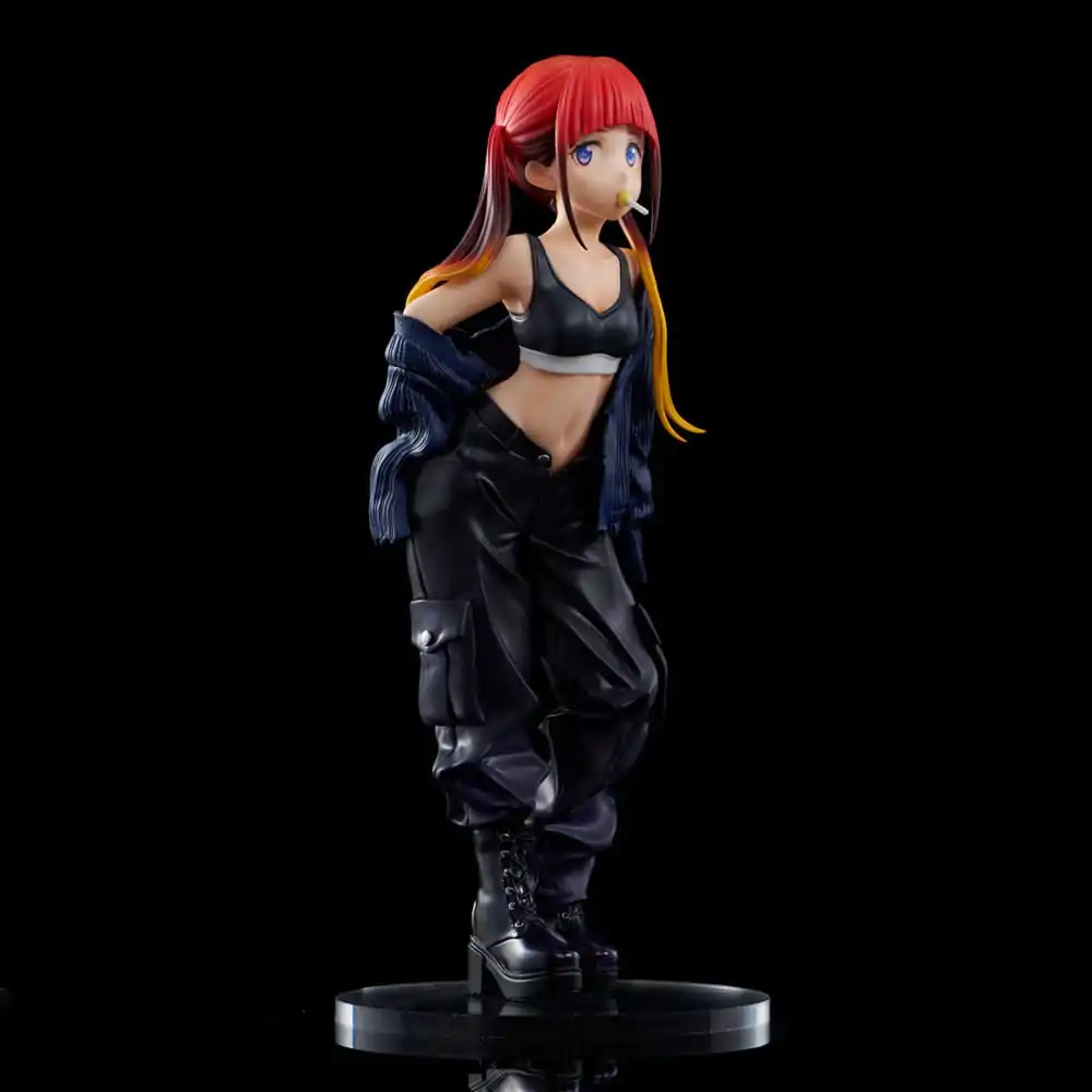 Gridman Universe Zozo Black Collection PVC Kip Chise Asukagawa 21 cm fotografija izdelka