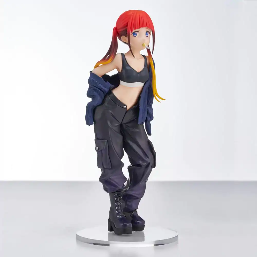 Gridman Universe Zozo Black Collection PVC Kip Chise Asukagawa 21 cm fotografija izdelka