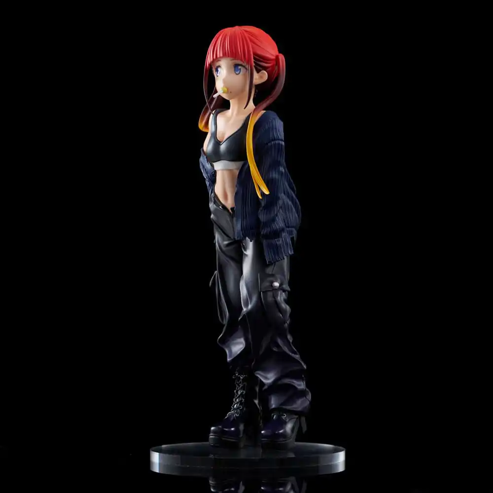 Gridman Universe Zozo Black Collection PVC Kip Chise Asukagawa 21 cm fotografija izdelka