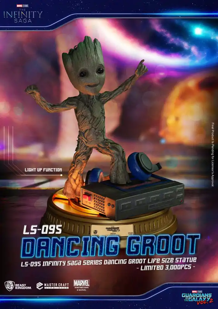 Guardians of the Galaxy 2 Life-Size kip plešoči Groot 32 cm fotografija izdelka