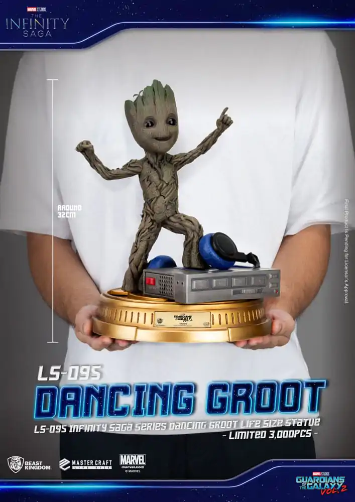 Guardians of the Galaxy 2 Life-Size kip plešoči Groot 32 cm fotografija izdelka