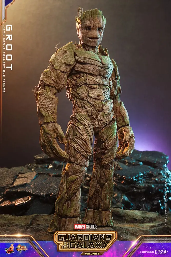 Guardians of the Galaxy Vol. 3 Movie Masterpiece akcijska figura 1/6 Groot 32 cm fotografija izdelka