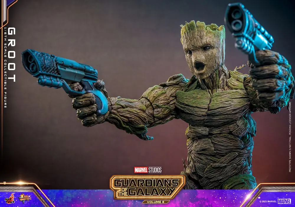 Guardians of the Galaxy Vol. 3 Movie Masterpiece akcijska figura 1/6 Groot 32 cm fotografija izdelka