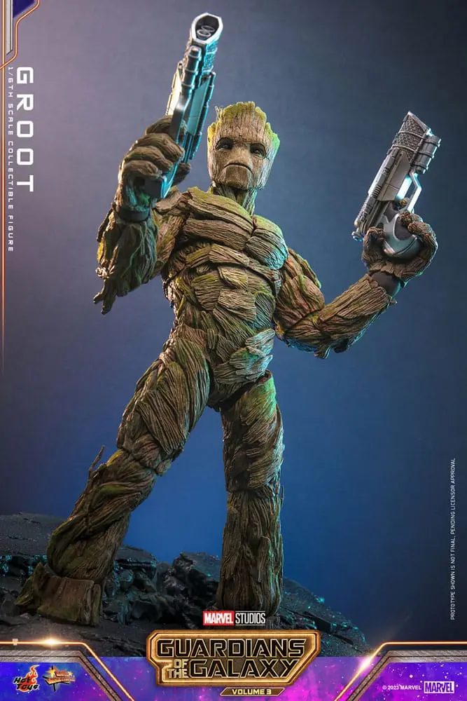 Guardians of the Galaxy Vol. 3 Movie Masterpiece akcijska figura 1/6 Groot 32 cm fotografija izdelka