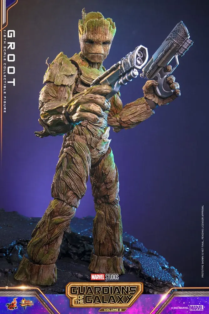 Guardians of the Galaxy Vol. 3 Movie Masterpiece akcijska figura 1/6 Groot 32 cm fotografija izdelka