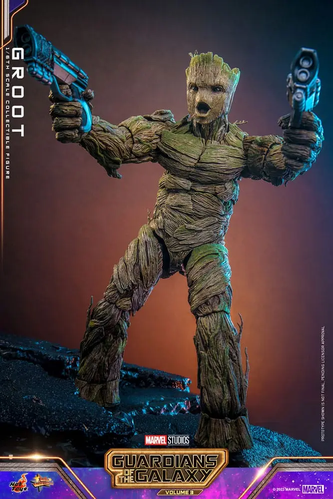 Guardians of the Galaxy Vol. 3 Movie Masterpiece akcijska figura 1/6 Groot 32 cm fotografija izdelka