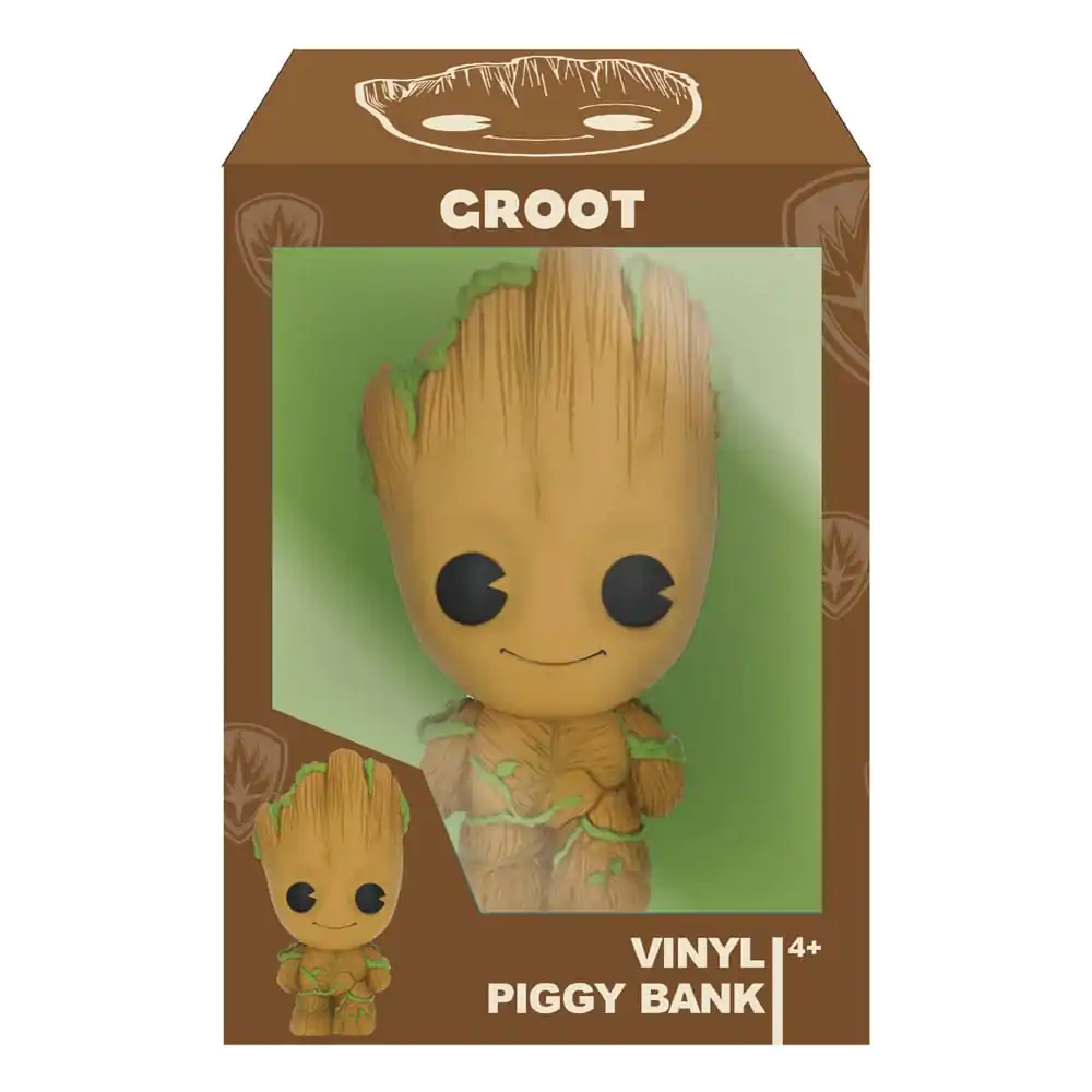 Guardians of the Galaxy Figural Bank Deluxe Box Set Groot - figurasta denarnica, luksuzni set v škatli fotografija izdelka