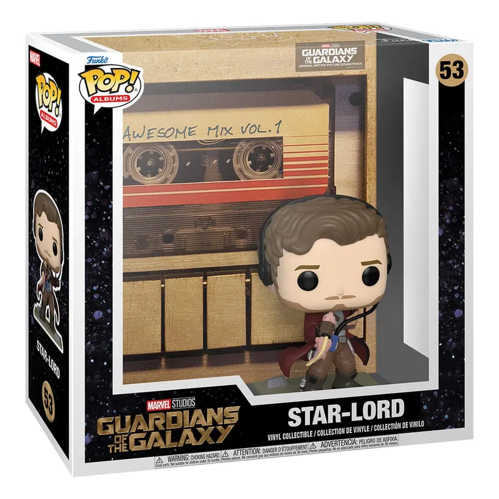 Guardians of the Galaxy POP! Albums Vinil Figura Awesome Mix 9 cm fotografija izdelka