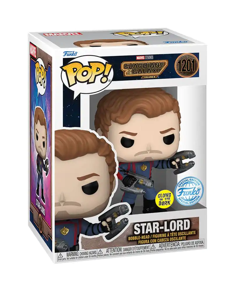 Guardians of the Galaxy Funko POP! Vinyl Figurica Star-Lord(GW) Exclusive Edition 9 cm fotografija izdelka