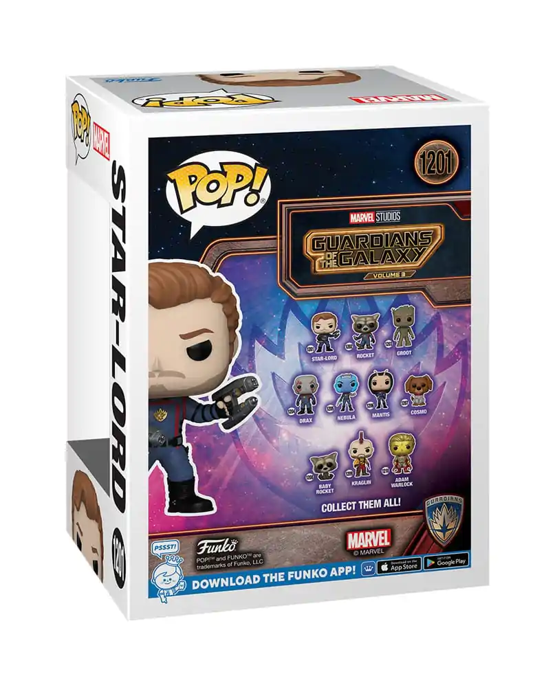 Guardians of the Galaxy Funko POP! Vinyl Figurica Star-Lord(GW) Exclusive Edition 9 cm fotografija izdelka