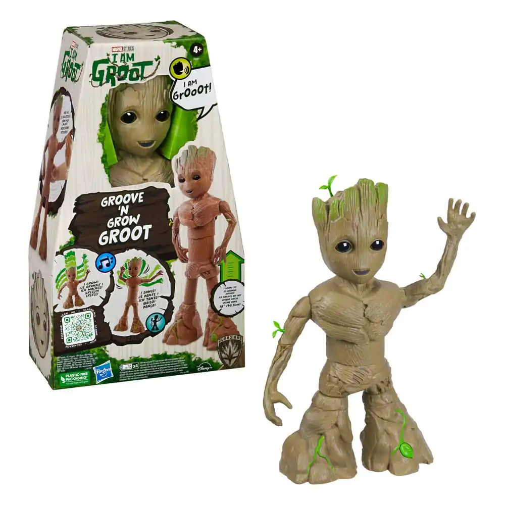 Guardians of the Galaxy Interactive Action Figure Groove &#039;N Grow Groot 34 cm fotografija izdelka