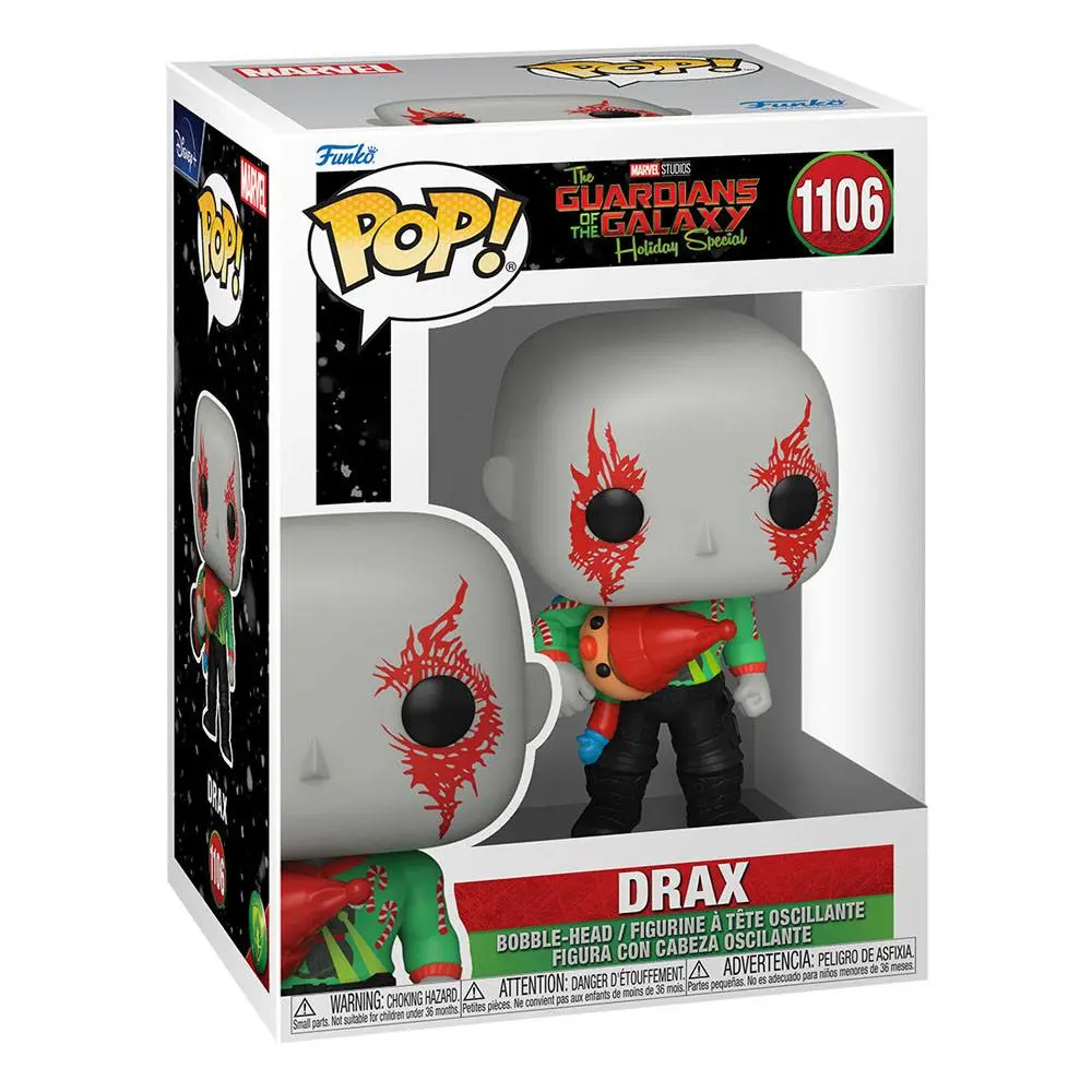 Guardians of the Galaxy Holiday Special POP! Heroes Vinil Figura Drax 9 cm fotografija izdelka