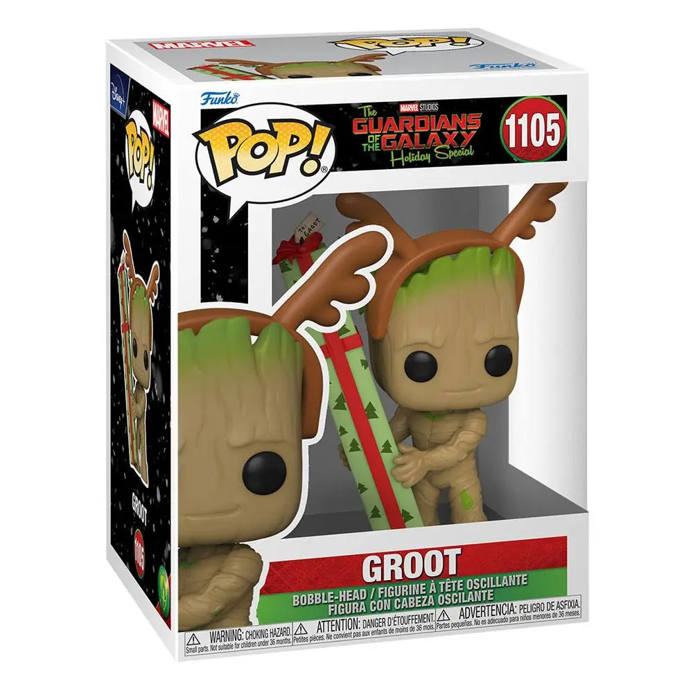 Guardians of the Galaxy Holiday Special POP! Heroes Vinil Figura Groot 9 cm fotografija izdelka