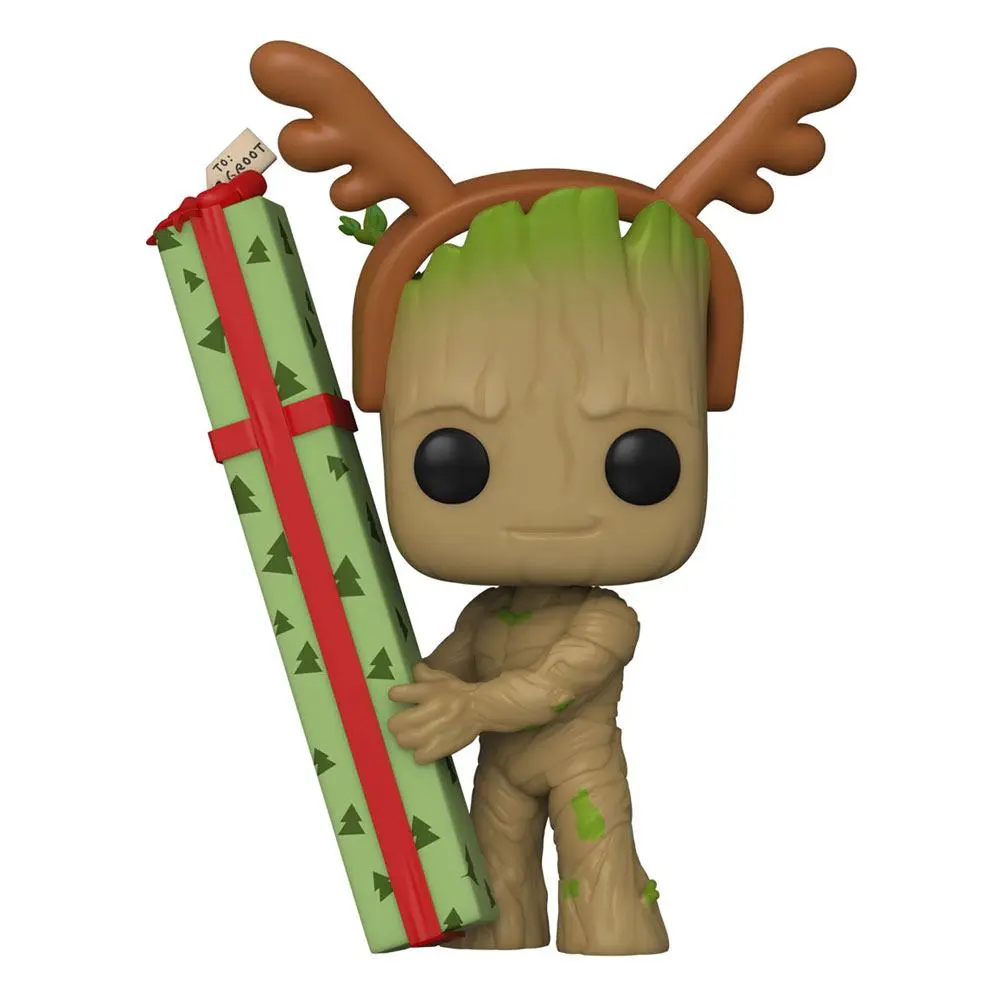 Guardians of the Galaxy Holiday Special POP! Heroes Vinil Figura Groot 9 cm fotografija izdelka