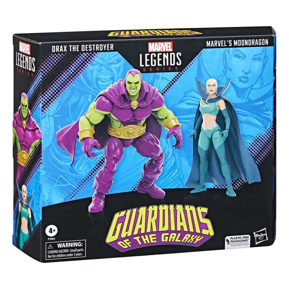 Guardians of the Galaxy Marvel Legends akcijska figura 2-Pack Drax the Destroyer & Marvel's Moondragon 15 cm fotografija izdelka