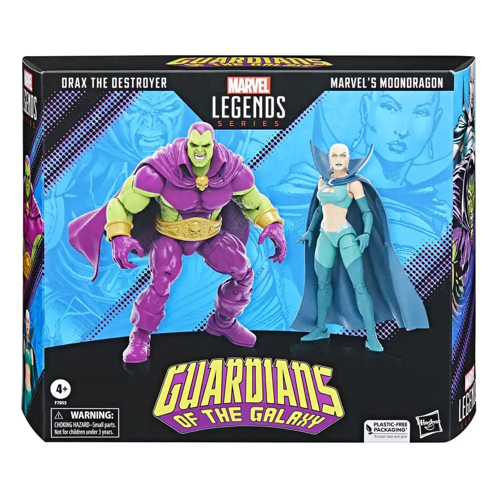 Guardians of the Galaxy Marvel Legends akcijska figura 2-Pack Drax the Destroyer & Marvel's Moondragon 15 cm fotografija izdelka