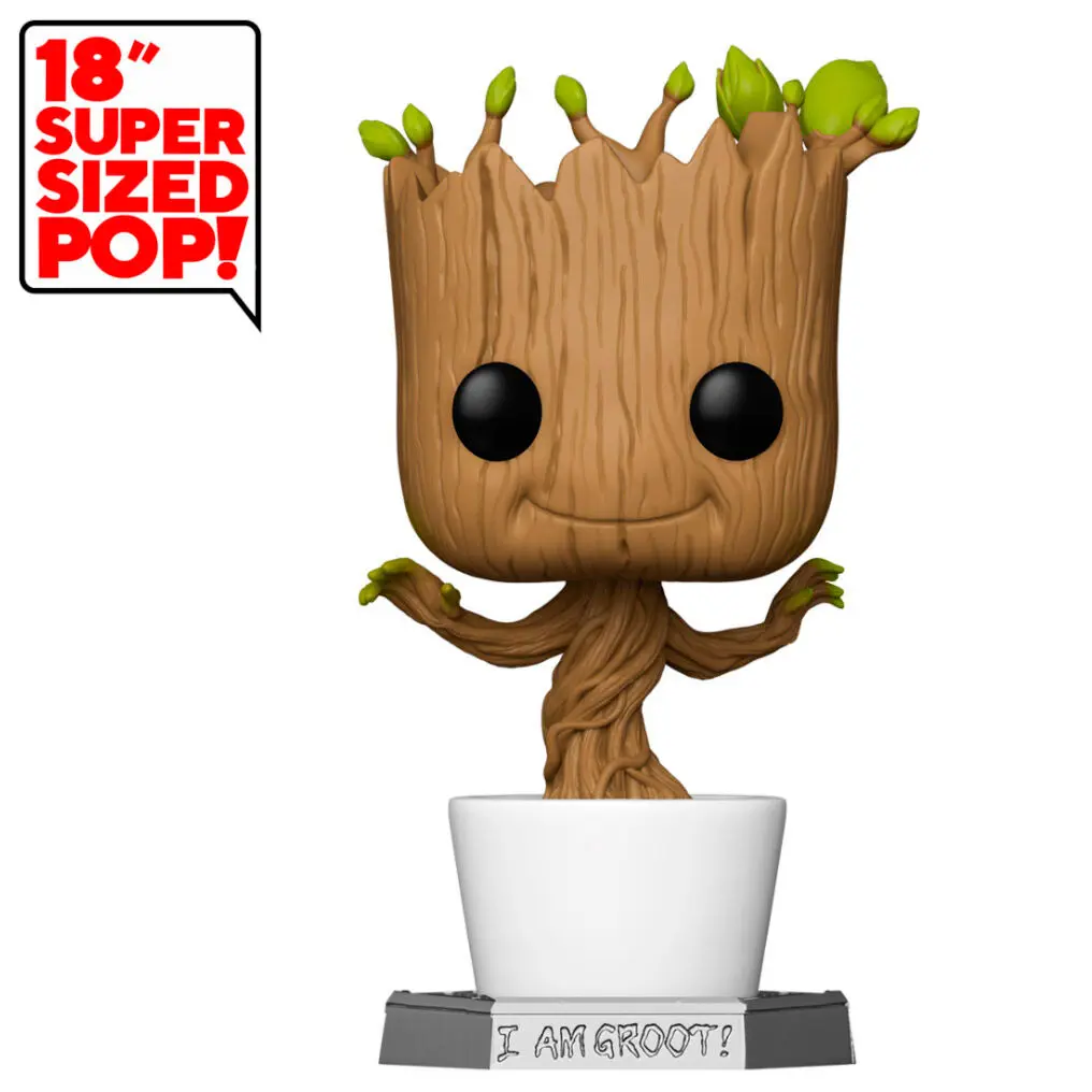 Guardians of the Galaxy Super Sized POP! Marvel Vinyl Figure Plešoči Groot 46 cm fotografija izdelka