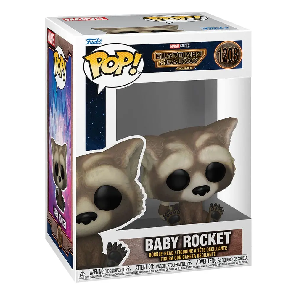 Guardians of the Galaxy Vol. 3 POP! Vinyl Figura Baby Rocket 9 cm fotografija izdelka