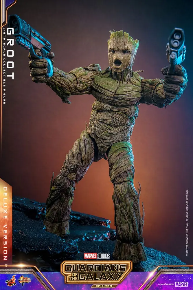 Guardians of the Galaxy Vol. 3 Movie Masterpiece akcijska figura 1/6 Groot (Deluxe Version) 32 cm fotografija izdelka