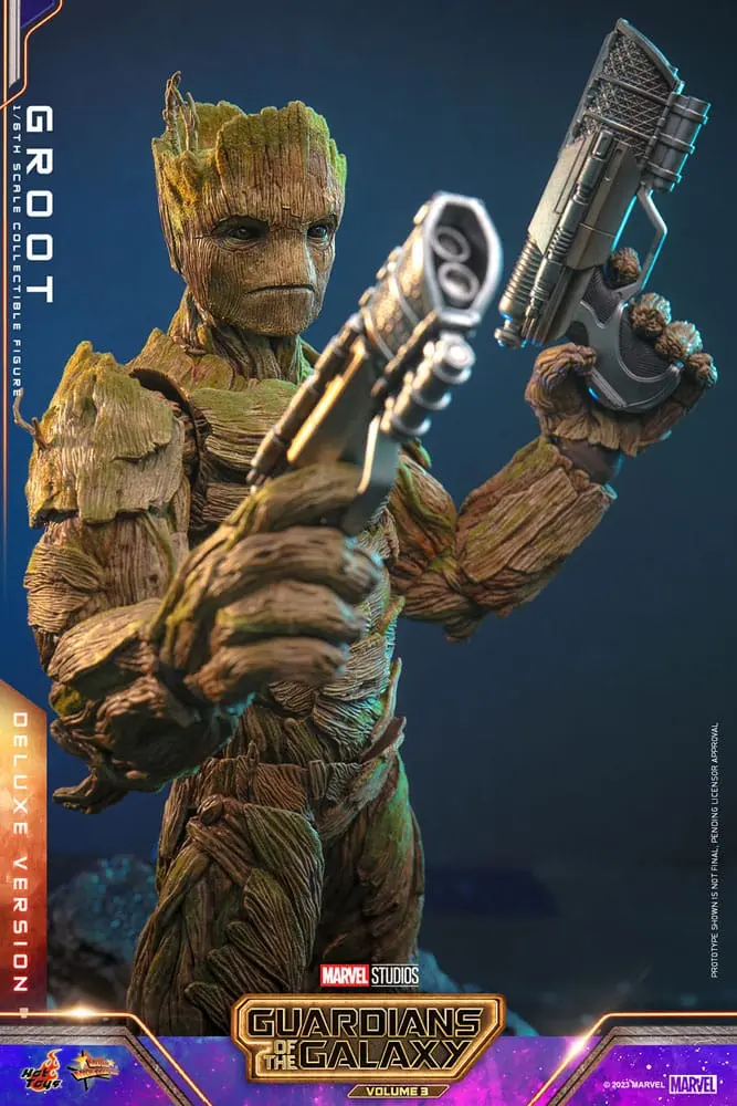 Guardians of the Galaxy Vol. 3 Movie Masterpiece akcijska figura 1/6 Groot (Deluxe Version) 32 cm fotografija izdelka