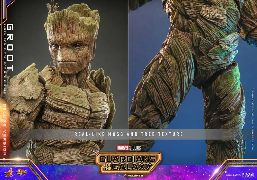 Guardians of the Galaxy Vol. 3 Movie Masterpiece akcijska figura 1/6 Groot (Deluxe Version) 32 cm fotografija izdelka