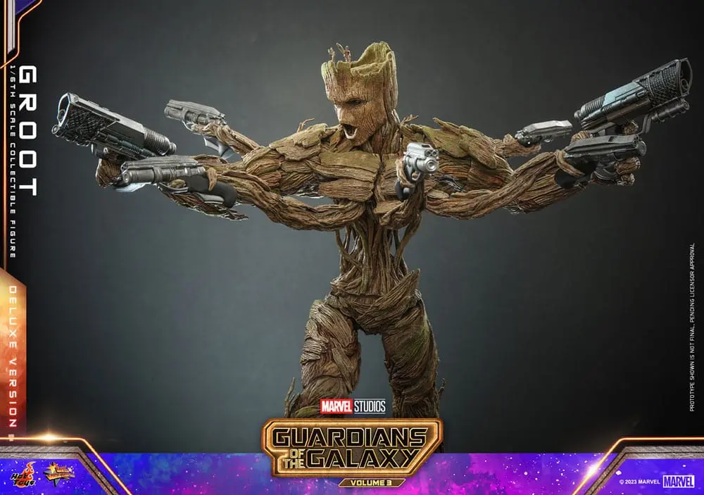 Guardians of the Galaxy Vol. 3 Movie Masterpiece akcijska figura 1/6 Groot (Deluxe Version) 32 cm fotografija izdelka