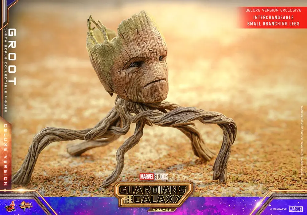 Guardians of the Galaxy Vol. 3 Movie Masterpiece akcijska figura 1/6 Groot (Deluxe Version) 32 cm fotografija izdelka