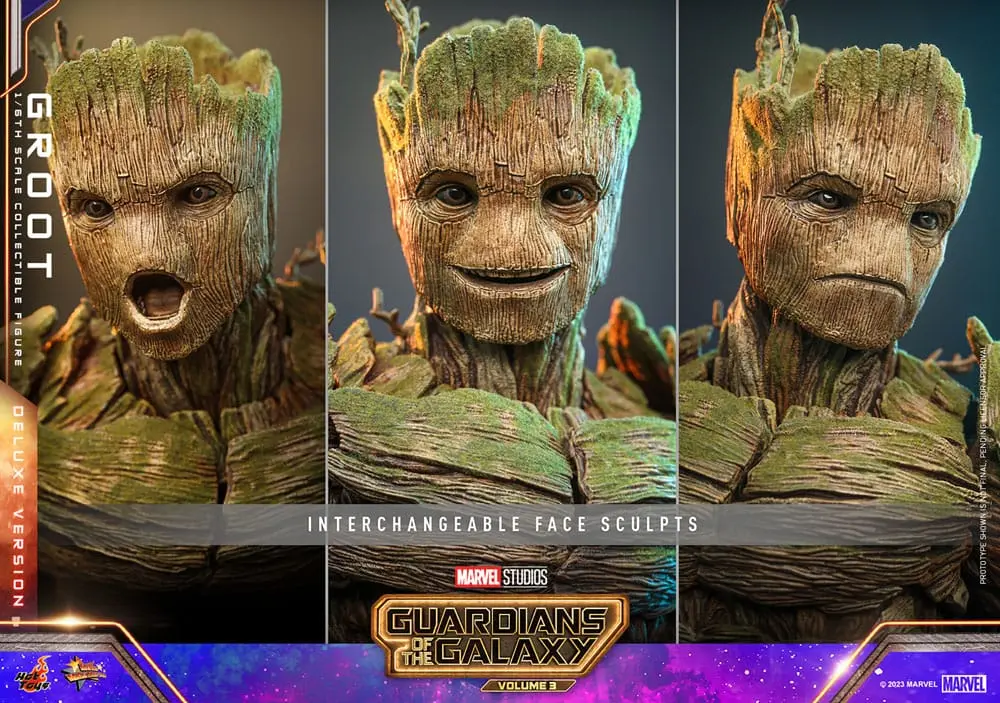 Guardians of the Galaxy Vol. 3 Movie Masterpiece akcijska figura 1/6 Groot (Deluxe Version) 32 cm fotografija izdelka