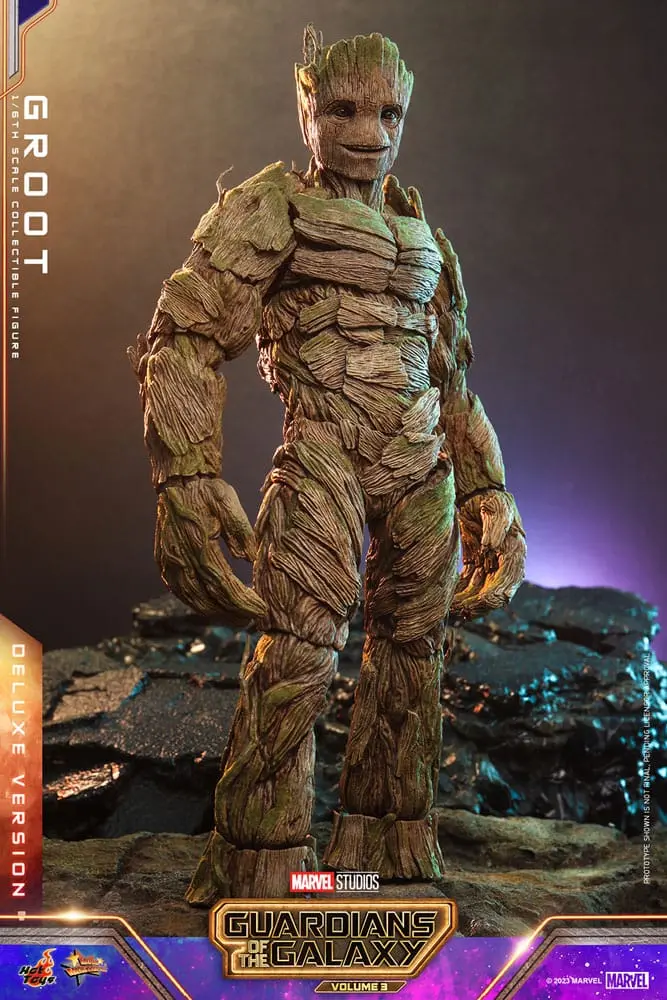 Guardians of the Galaxy Vol. 3 Movie Masterpiece akcijska figura 1/6 Groot (Deluxe Version) 32 cm fotografija izdelka