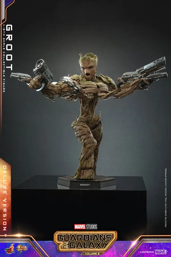 Guardians of the Galaxy Vol. 3 Movie Masterpiece akcijska figura 1/6 Groot (Deluxe Version) 32 cm fotografija izdelka