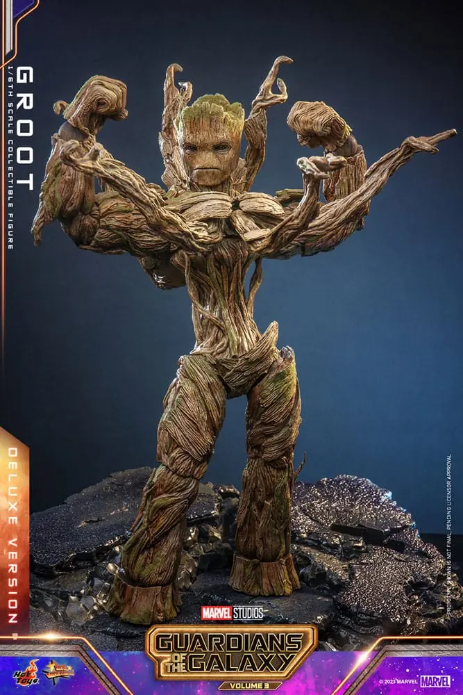 Guardians of the Galaxy Vol. 3 Movie Masterpiece akcijska figura 1/6 Groot (Deluxe Version) 32 cm fotografija izdelka