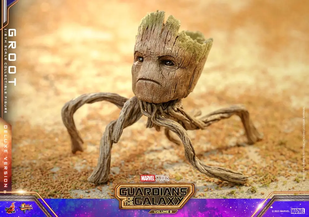 Guardians of the Galaxy Vol. 3 Movie Masterpiece akcijska figura 1/6 Groot (Deluxe Version) 32 cm fotografija izdelka