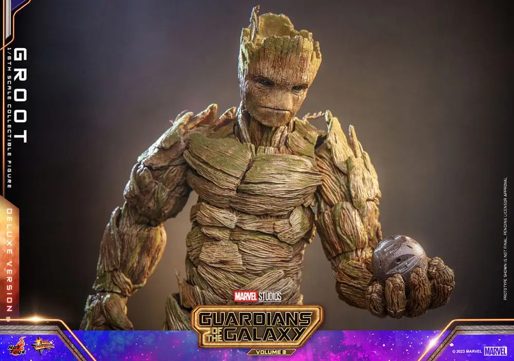 Guardians of the Galaxy Vol. 3 Movie Masterpiece akcijska figura 1/6 Groot (Deluxe Version) 32 cm fotografija izdelka