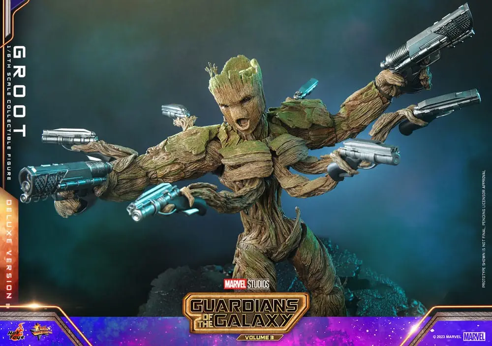 Guardians of the Galaxy Vol. 3 Movie Masterpiece akcijska figura 1/6 Groot (Deluxe Version) 32 cm fotografija izdelka