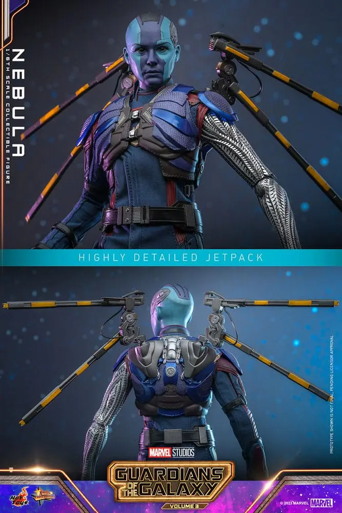 Guardians of the Galaxy Vol. 3 Movie Masterpiece akcijska figura 1/6 Nebula 29 cm fotografija izdelka