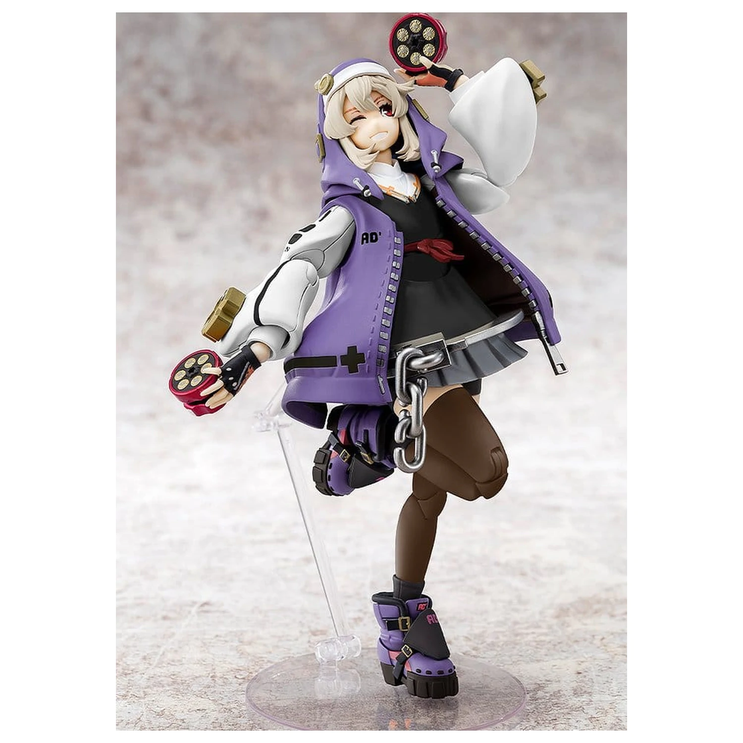 Guilty Gear Strive Plastični model komplet Bridget Articulated Purple Color Ver. 14 cm fotografija izdelka