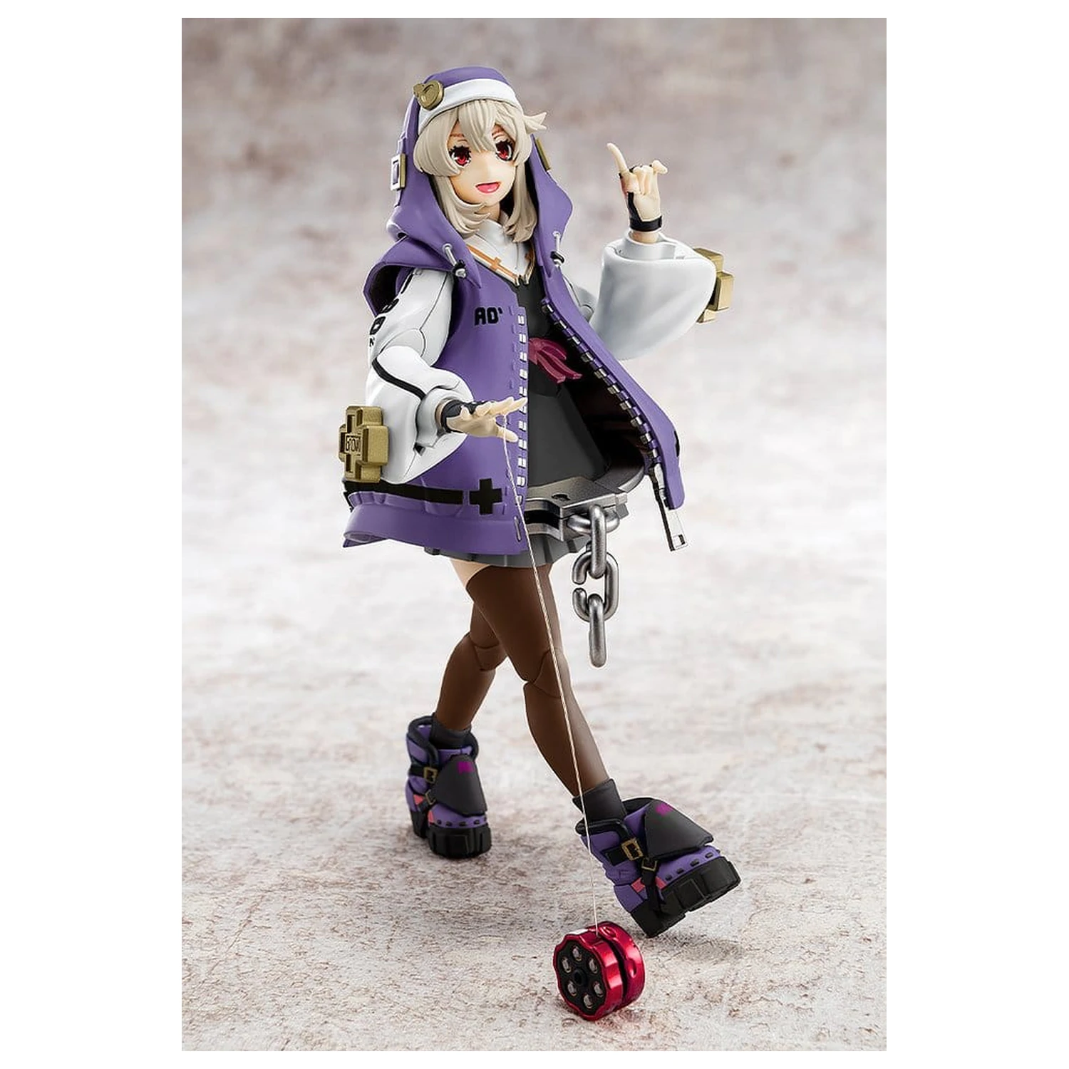 Guilty Gear Strive Plastični model komplet Bridget Articulated Purple Color Ver. 14 cm fotografija izdelka