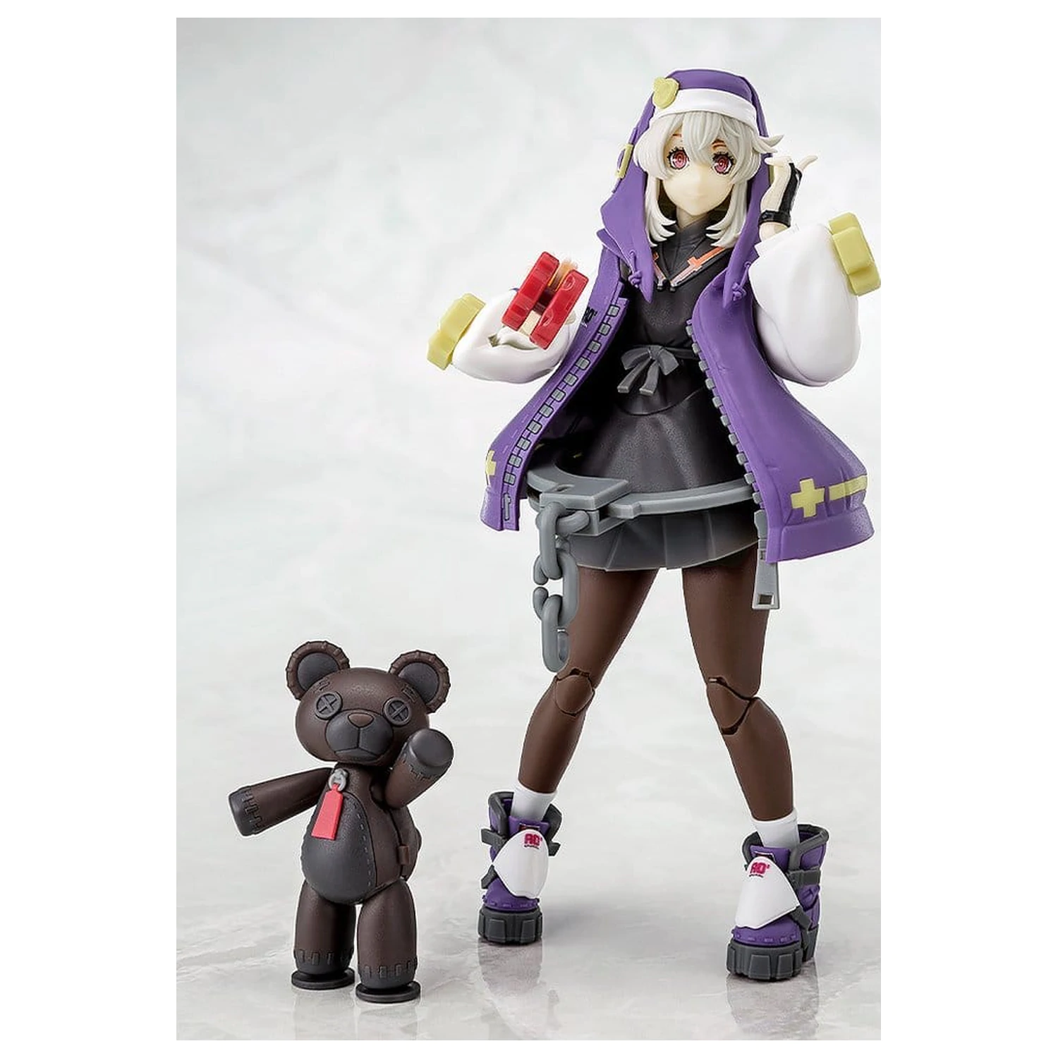Guilty Gear Strive Plastični model komplet Bridget Articulated Purple Color Ver. 14 cm fotografija izdelka