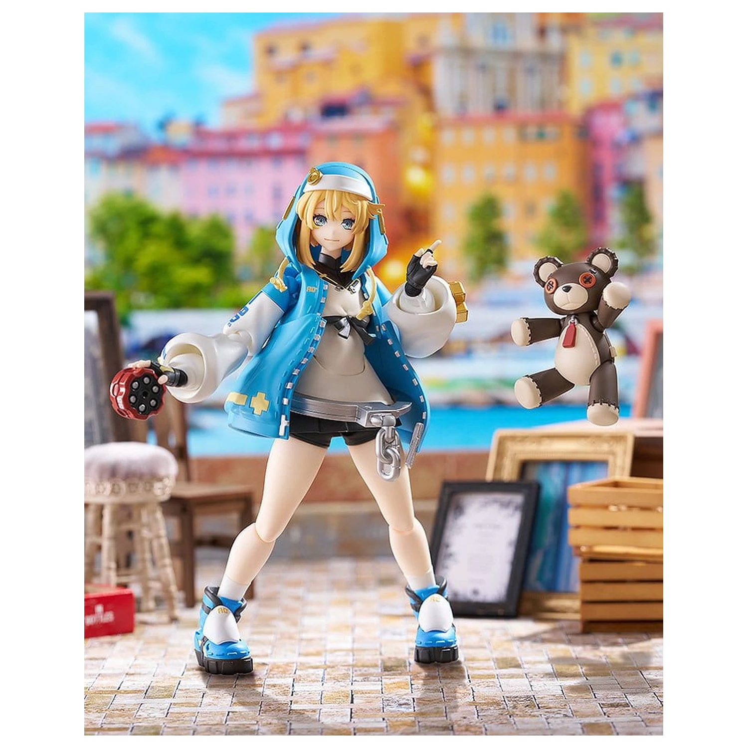 GUILTY GEAR -STRIVE- Figma akcijska figura Bridget 15 cm fotografija izdelka