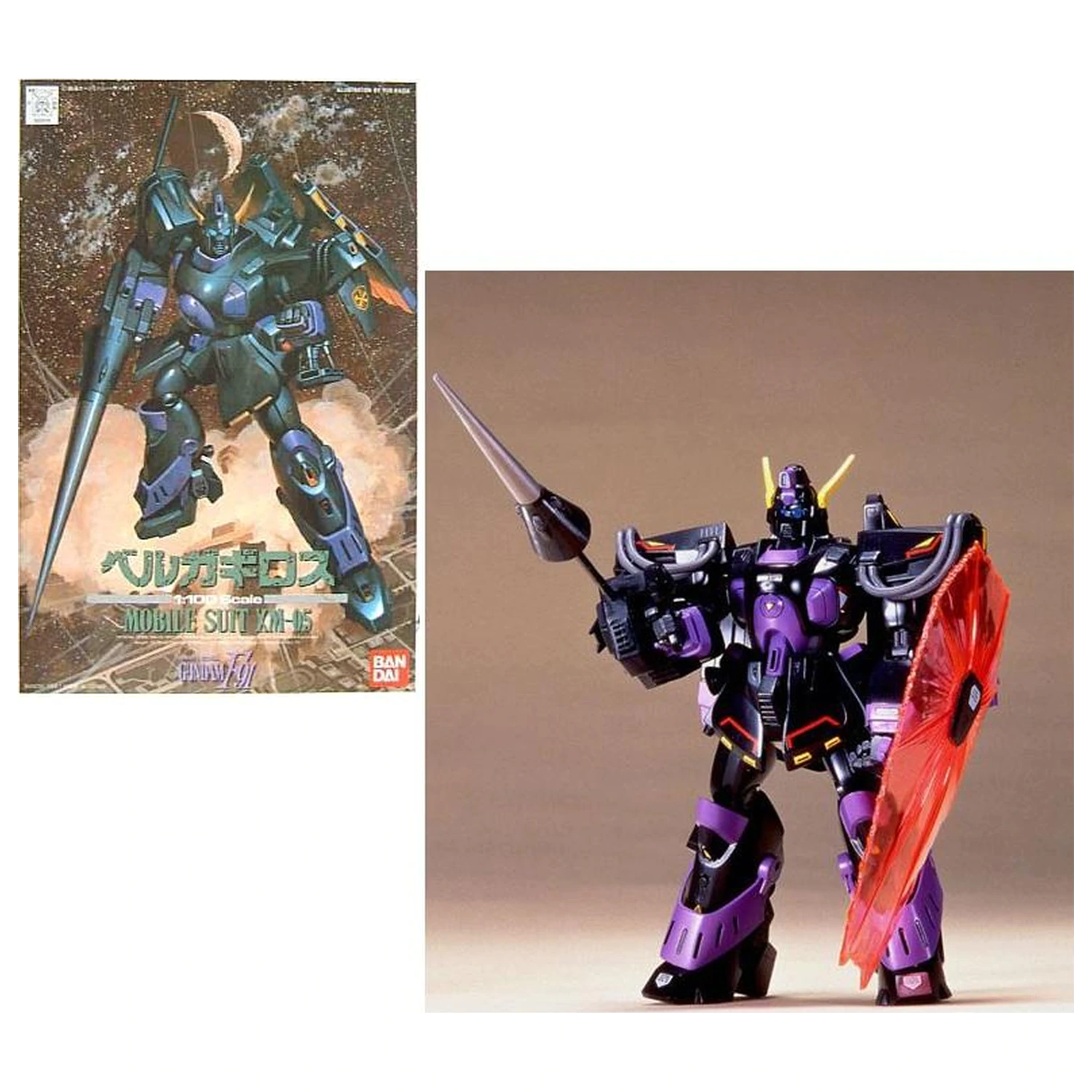 Gundam 1/100 Berga Giros maketa fotografija izdelka