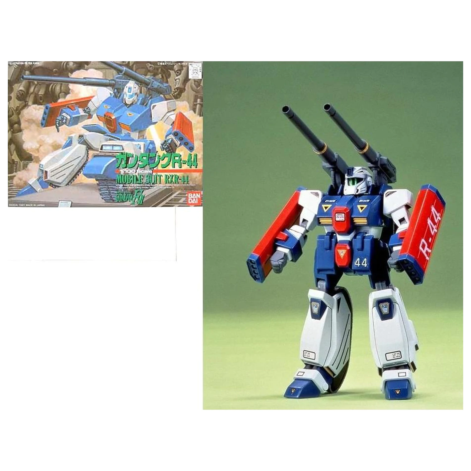 Gundam 1/100 Guntank R-44 komplet modela fotografija izdelka