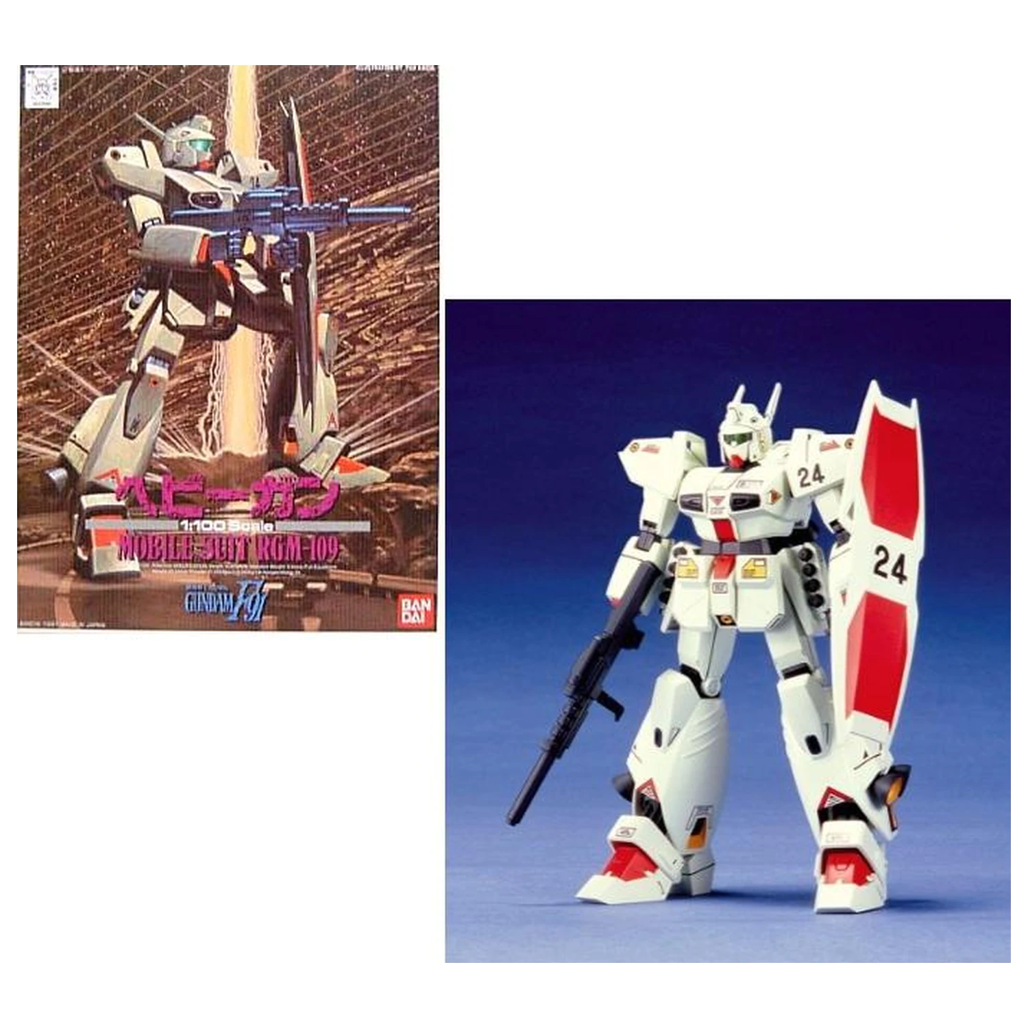 Gundam 1/100 Heavygun maketa fotografija izdelka