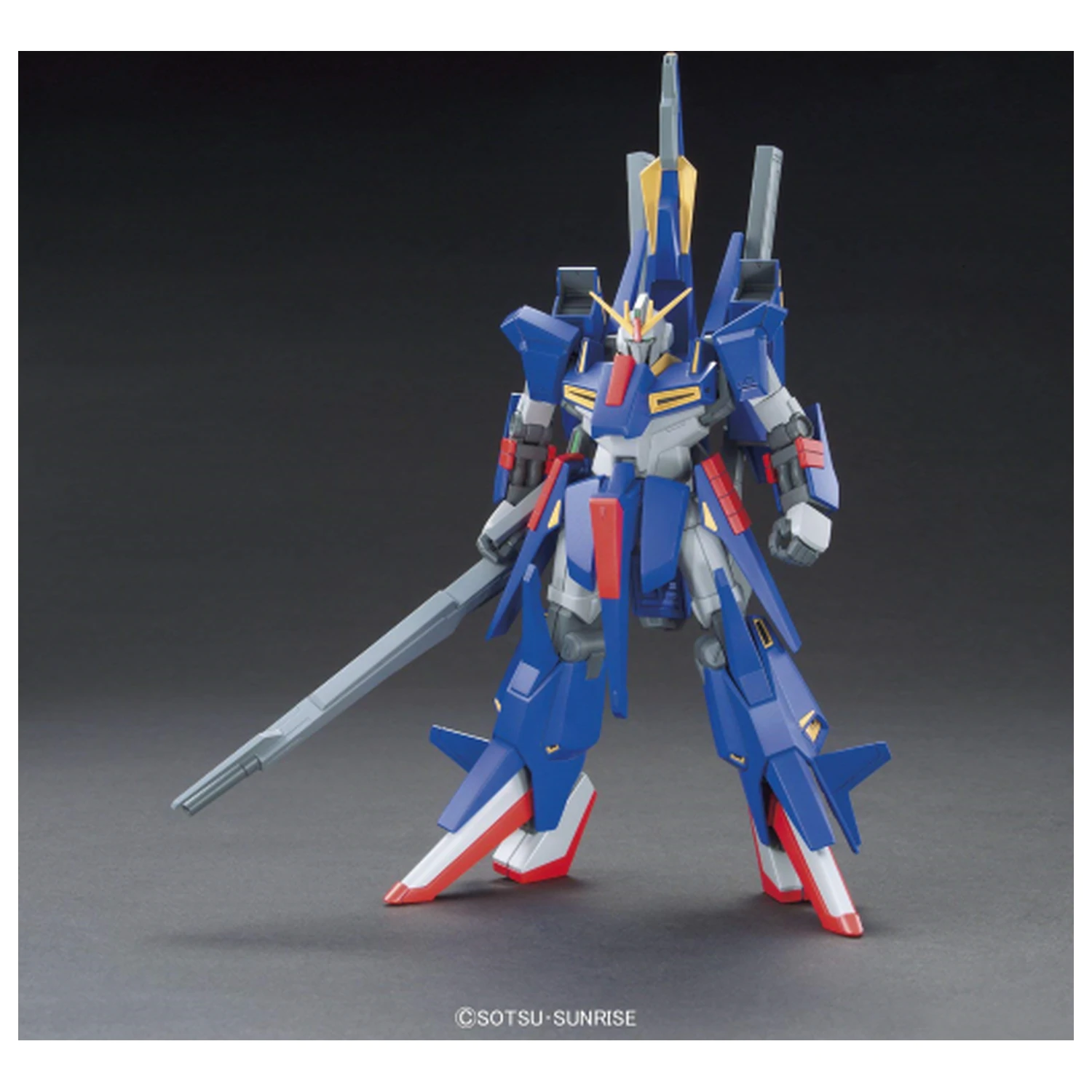 Gundam 1/144 HGUC Z II Model Komplet fotografija izdelka